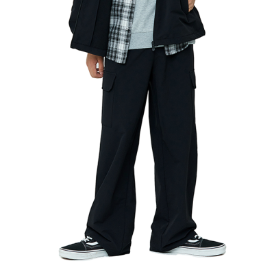 [소이] 남자 봄이월 와이드카고나일론스판바지(25F1202)