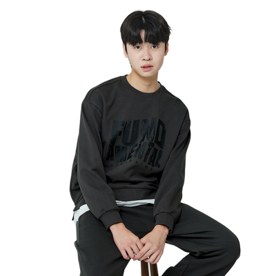 [소이] 남자 가을신상 빈티지레이어드맨투맨티(25F0703)