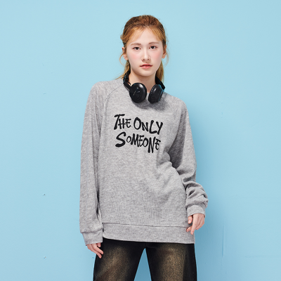 [에꼴리에] 여자 봄이월 힙레터링니트지맨투맨(25C5454)