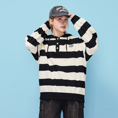 [에꼴리에] 여자 봄이월 오버핏빅스트라이프후드티(25C5452)