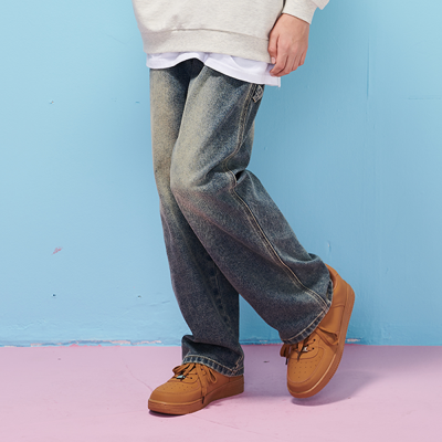 [에꼴리에] 남자 봄이월 빈티지 블루 카펜터진(25C1203)