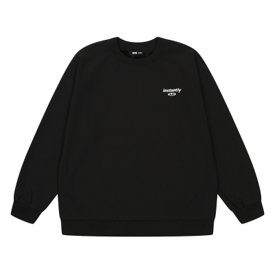 [소이] 남자 겨울신상 폴리벨로아본딩맨투맨티(25W5701)