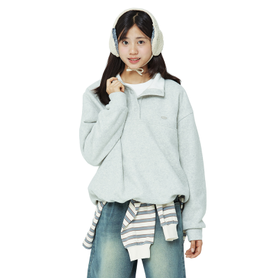 [소이] 여자 겨울신상 반집업후리스티(25W0754)