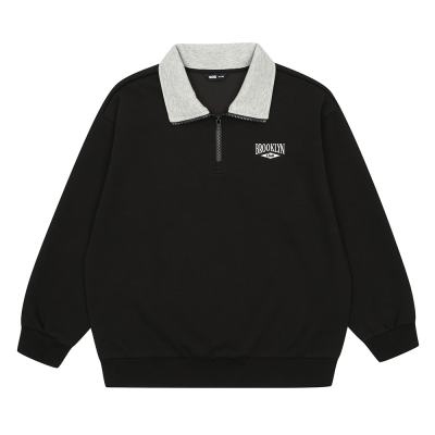 [소이] 남자 겨울신상 에어쿠션반오픈맨투맨티(25W0731)