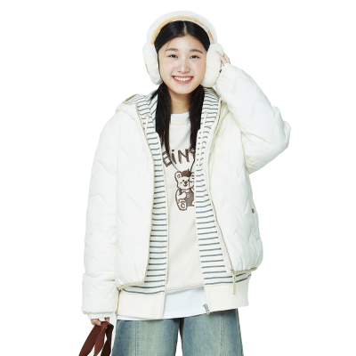 [소이] 여자 겨울신상 물결경량점퍼(25W0151)