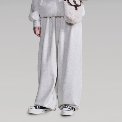 [에꼴리에] 여자 겨울신상 투턱와이드기모바지(25D0752)