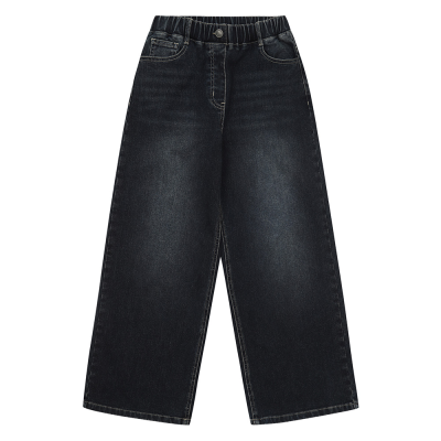 [소이] 여자 겨울신상 뉴와이드기모다크블루진(25W0255)