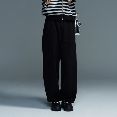 [틴톡] 여자 겨울신상 사이드슬림폴딩와이드바지(25RT756)