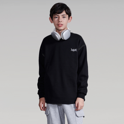 [에꼴리에] 남자 겨울신상 배색스티치 라운드티(25D5406)