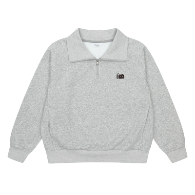 [에꼴리에] 여자 겨울신상 액티브본딩 반집업카라티(25D1753)