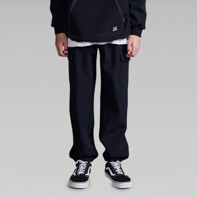 [에꼴리에] 남자 겨울신상 나일론 본딩 카고조거바지(25D1702)