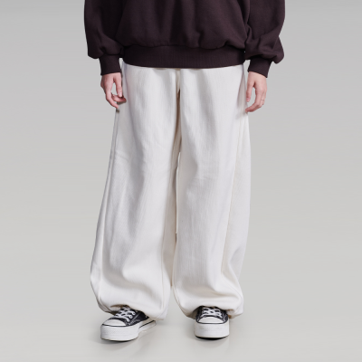 [에꼴리에] 여자 겨울신상 코듀로이본딩폴딩와이드바지(25D1255)