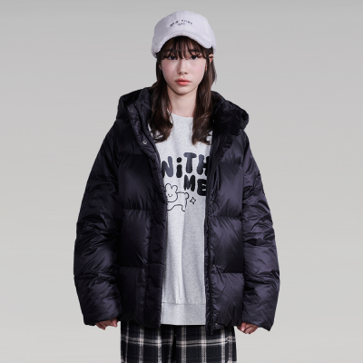 [에꼴리에] 여자 겨울신상 유광라글란푸퍼다운점퍼(25D1151)