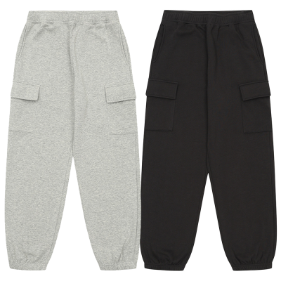 [에꼴리에] 남자 겨울신상 벨로아 본딩 카고조거 바지(25D0202)