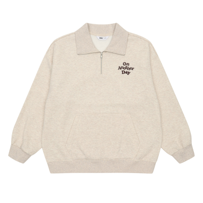 [소이] 여자 겨울신상 반오픈카라맨투맨티(25W5451)