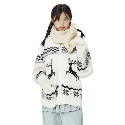 [소이] 여자 겨울신상 노르딕니트점퍼(25W5084)