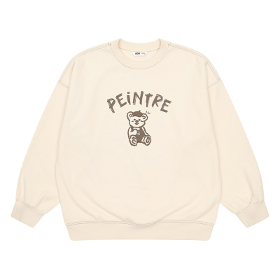 [소이] 여자 겨울신상 레트로싱글벨로아본딩맨투맨티(25W1455)