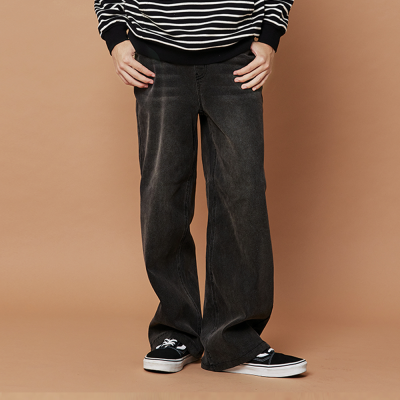 [소이] 남자 겨울신상 와이드본딩그레이진(25W1208)