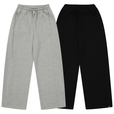 [소이] 여자 겨울신상 노기모 밑단스냅벌룬커브드바지(25W0291)