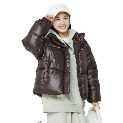 [소이] 여자 겨울신상 글로시크롭웰론점퍼(25W0154)