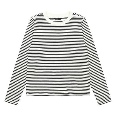 [소이] 여자 겨울신상 스트라이프골지슬림티(25FW452)