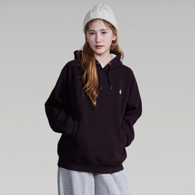 [에꼴리에] 여자 겨울신상 보아본딩 라글란후드티(25D1455)