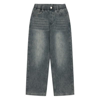 [소이] 남자 겨울신상 세미와이드본딩 빈티지진(25W1206)