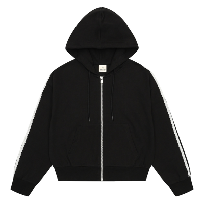 [틴톡] 여자 봄신상 레이스 트랙 후드집업 점퍼(26OT751)