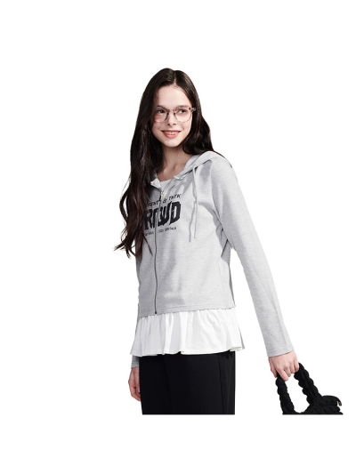 [틴톡] 여자 봄신상 슬림핏 후드 집업 가디건(26OT152)