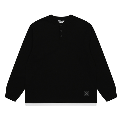 [에꼴리에] 남자 봄신상 헨리넥레이어드티(26A5403)