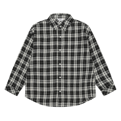 [에꼴리에] 남자 봄신상 루즈핏 체크 셔츠(26A5331)