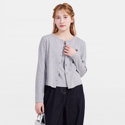 [에꼴리에] 여자 봄신상 나시세트 골지스판가디건(26A5151)