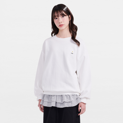 [에꼴리에] 여자 봄신상 아방핏 아이콘맨투맨티(26A0454)