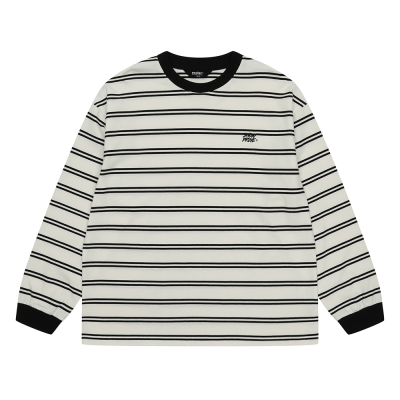 [에꼴리에] 남자 봄신상 루즈핏 변형 스트라이프 쭉티(26A0405)