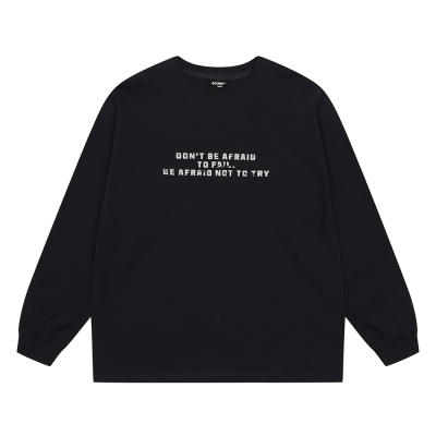 [에꼴리에] 남자 봄신상 빈티지레터링루즈핏쭉티(26A0403)