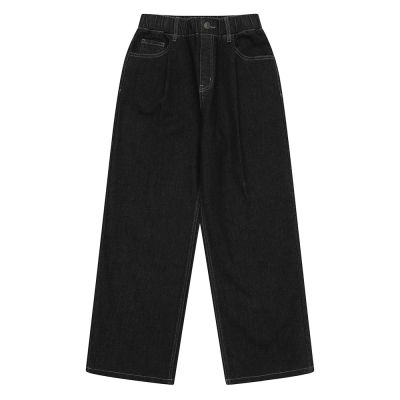 [에꼴리에] 남자 봄신상 원턱 스트레이트 셀비지진(26A0208)