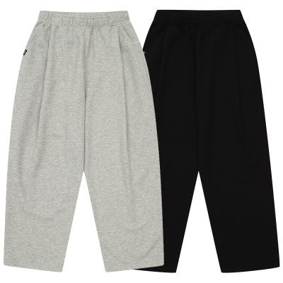 [에꼴리에] 남자 봄신상 변형투턱 특양면 와이드 바지(26A0203)