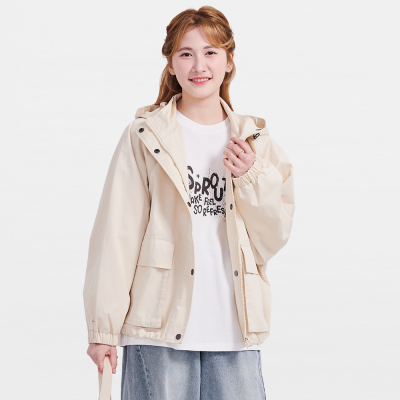 [에꼴리에] 여자 봄신상 오버핏숏야상점퍼(26A0151)