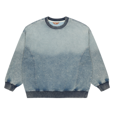 [소이] 여자 봄신상 인디고쮸리 워싱맨투맨티(26S5481)