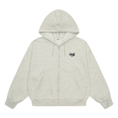 [소이] 여자 봄신상 오트밀후드셋업점퍼(26S0751)