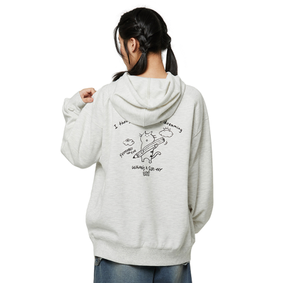 [소이] 여자 봄신상 드로잉캣후드티(26S0455)