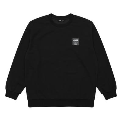 [소이] 남자 봄신상 모노블랙맨투맨티(26S0405)