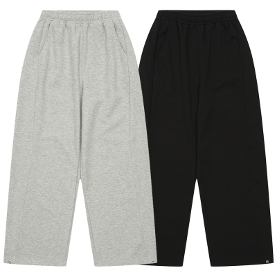 [소이] 여자 봄신상 밑단스냅벌룬커브드바지(26S0254)