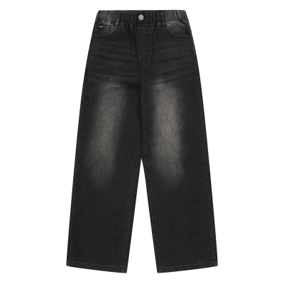 [소이] 남자 봄신상 세미와이드블랙진(26S0207)