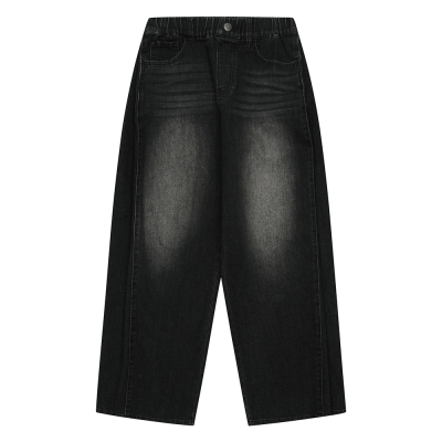 [에꼴리에] 남자 봄신상 사이드 폴딩 워싱블랙진(26A1204)