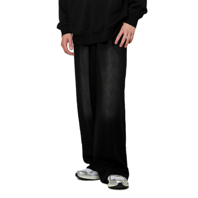 [소이] 남자 봄신상 페이드워싱원턱와이드바지(26S5702)