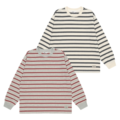 [소이] 남녀공용 봄신상 스트라이프티(26S1402)