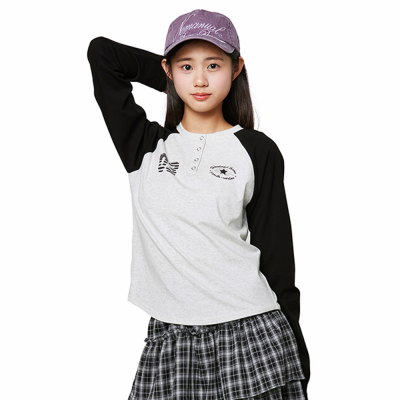 [소이] 여자 봄신상 래글런슬림티(26S3460)