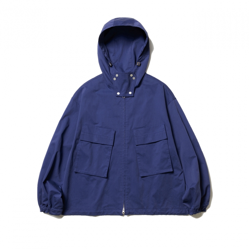 Bread Bag Pocket Parka - Blue