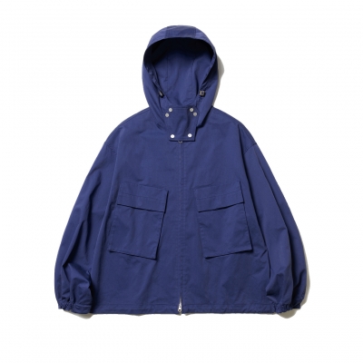 Bread Bag Pocket Parka - Blue